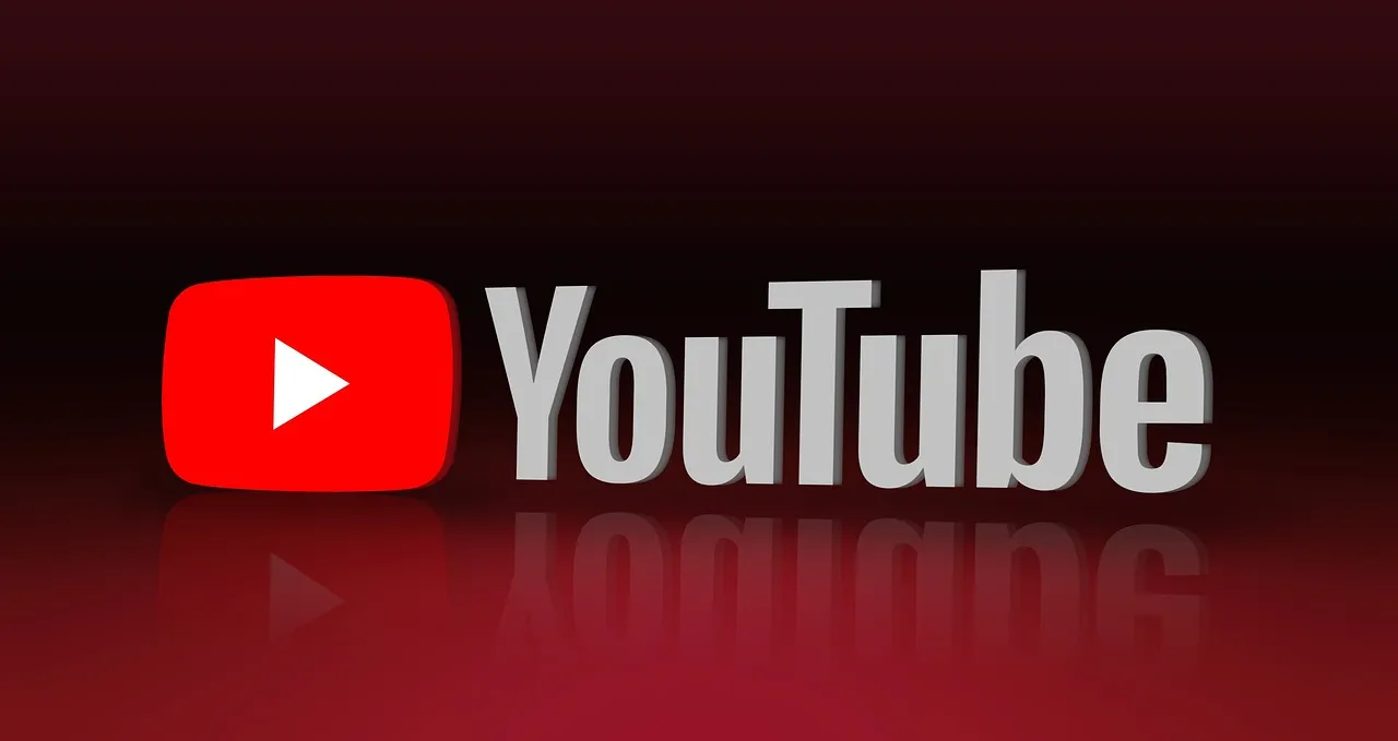 The YouTube logo on a red background with a play button in the center. YouTube is a great platform for restaurants to use for digital marketing.